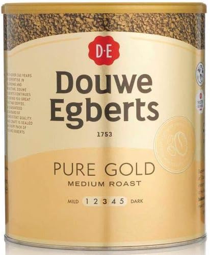 Douwe Egberts Pure Gold Instant Coffee for 470 Cups 750g Ref 4041022