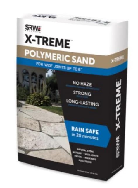 X-Treme Polymeric Sand, Joint up to 6 Inches for Pavers and Natural Stone 50-Pound Bag (Granite)