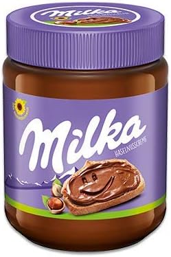 Milka Spread Crema Spalmabile di Nocciole Hazelnut Cream Spreadable Cream 350g