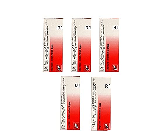 Mcties NWIL R1 Inflammation Drops (Pack of 5) - Single Homoeopathic Remedies