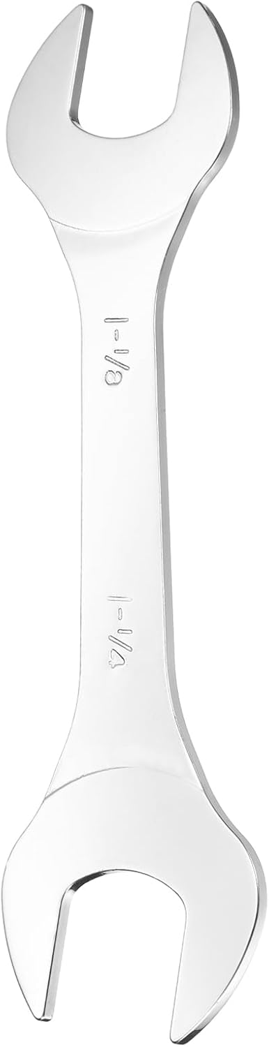 HARFINGTON Thin Open End Wrenches SAE, 1 1/8x1 1/4 Inches, Slim Wrench Tool for Tight Spaces Repair