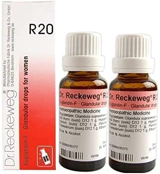 Dr. Reckeweg R20 Glandular Drops for Women Drop(Pack of 2) One for Each Order