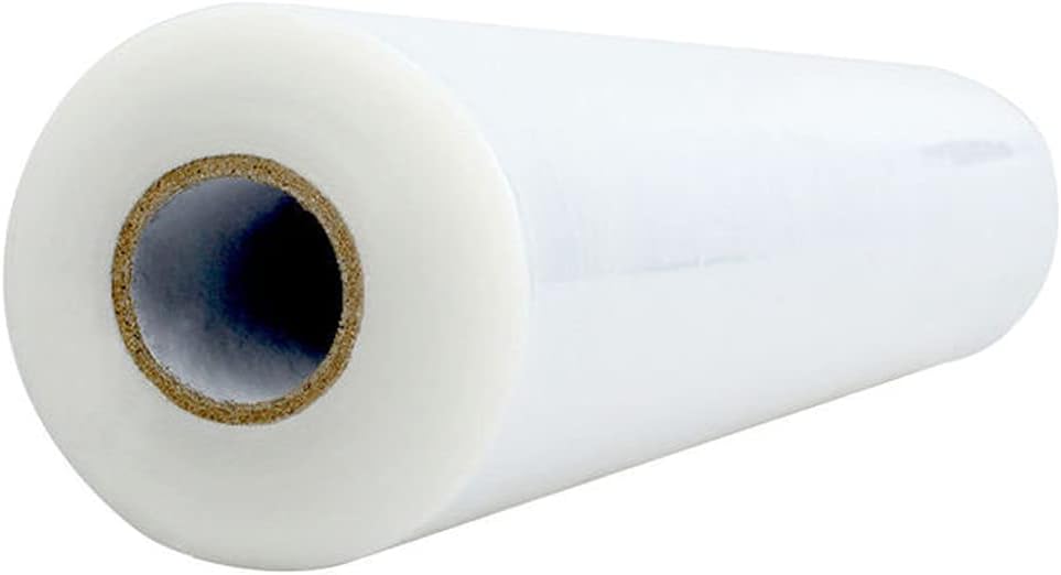 Water Soluble Stabilizer for Embroidery Topping Film (12 in x 50 yd Roll), Seneme 35um Clear Embroidery Stabilizers - Wash Away Embroidery Stabilizer for Machine Embroidery Stabilizer and Hand Sewing