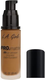 L.A. Girl Pro Matte HD Makeup Porcelain, 1 Ounce