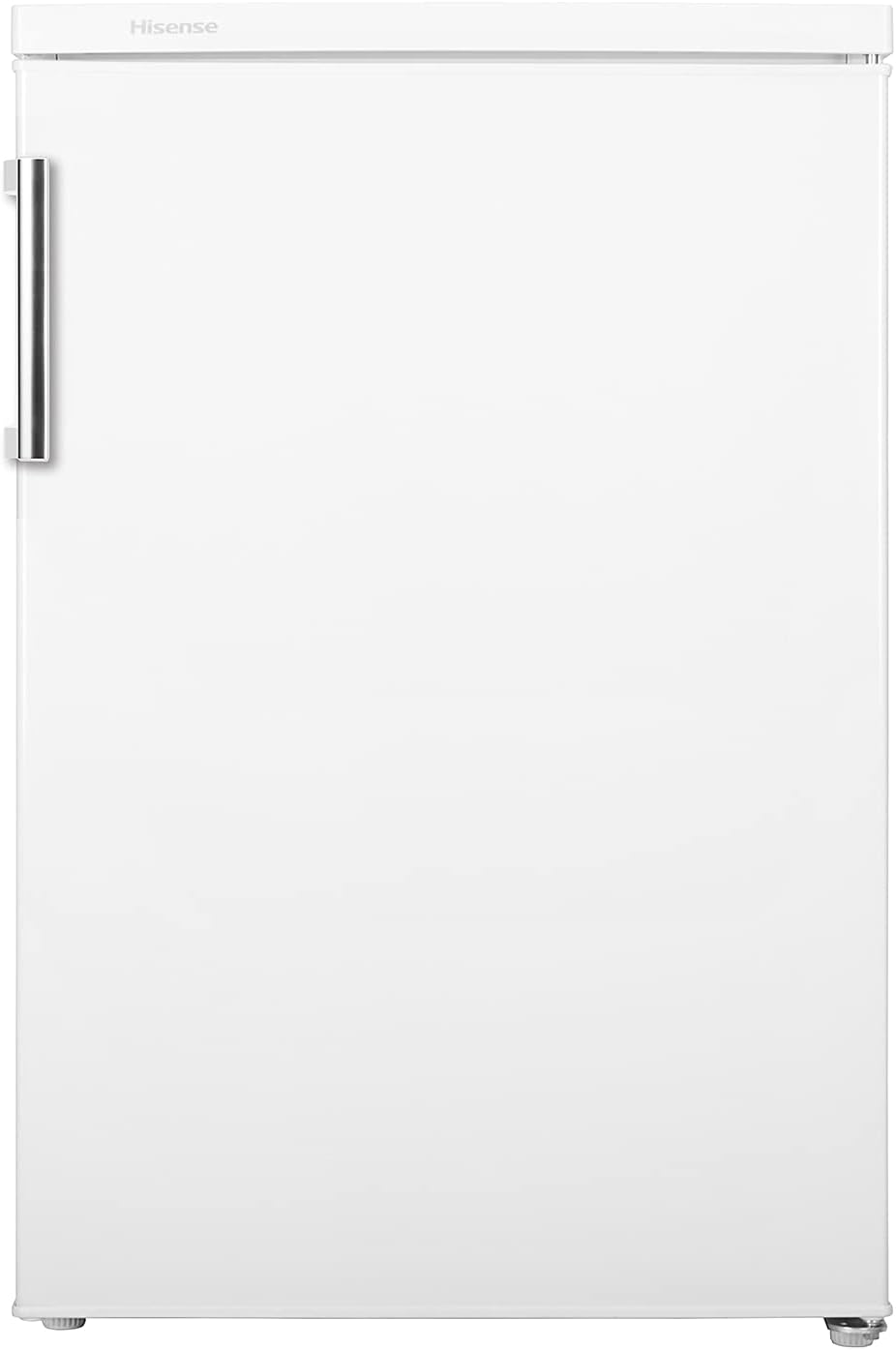 Hisense RL170D4BWE Freestanding 56cm Under Counter Fridge - 132 litre capacity - Auto Defrost - Reversible Door - White - E Rated