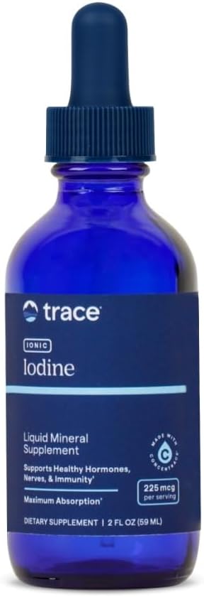 Trace Minerals Research IOKI01 - Liquid Ionic Iodine from Potassium Iodide Supplement, 0.3 lb
