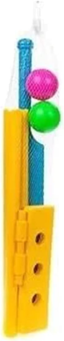 PNJB Kids Cricket Set, Plastic Cricket Set, Cricket Bat Stumps and 2 Cricket Balls, Kids Cricket Set, Indoor Outdoor Garden Play Toy, Play Toys Children Set Gift Sports (1 PCS)