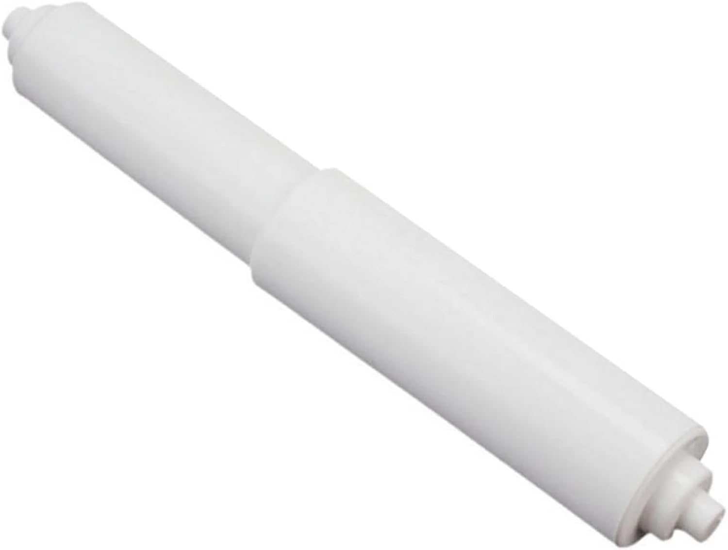 White Toilet Paper Holder,Toilet Paper Holder Roller Spindle Replacement Rod Plastic,Toilet Paper Holder Roller Replacement Plastic Spring Loaded，Bathroom Hardware，Toilet Paper Holders