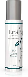 Lira Clinical Bio Enzyme Face Cleanser - 6 oz - Brightening and Anti Aging Face Wash with Plant Stem Cells