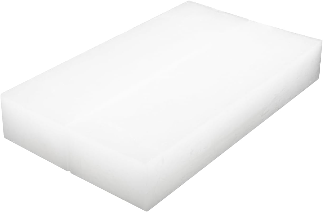 Blended Waxes, Inc. Paraffin Wax Blocks - Household Paraffin Wax for Candle Making, Canning, Waterproofing, Metal Preservation, and a Variety of Other Applications (1lb. Blocks - 2 Blocks)