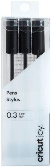 Cricut Joy Extra Fine Point 0.3mm Black (Pack of 3)