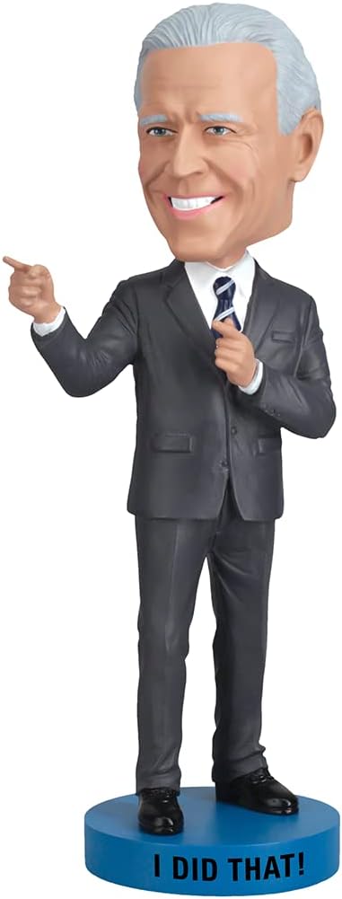 Royal Bobbles Joe Biden I Did That Collectible Bobblehead Statue