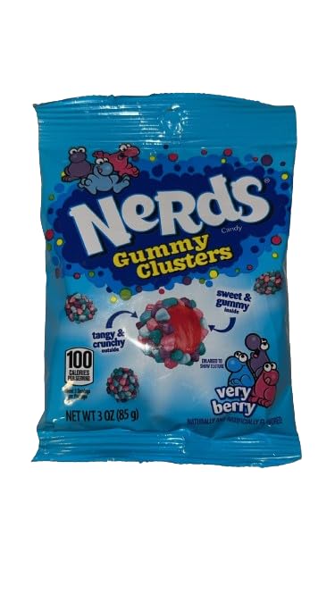 Nerds Gummy Clusters Very Berry, 3oz