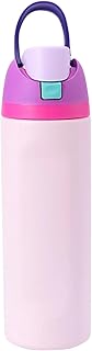 Vacuum Insulated Water Bottle with Straw 32oz Stainless Steel Thermos Bottle Base Cover for Owala 24oz Sports Vacuum Flask Pink24OZ