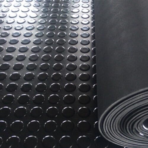 Black 1m x 1.2m | Coin Rubber Garage Flooring Matting | Multiple Sizes to Choose from on This Listing | 3mm Thick Floor Mat | A Grade | | 120cm Wide (1 m x 1.2m)