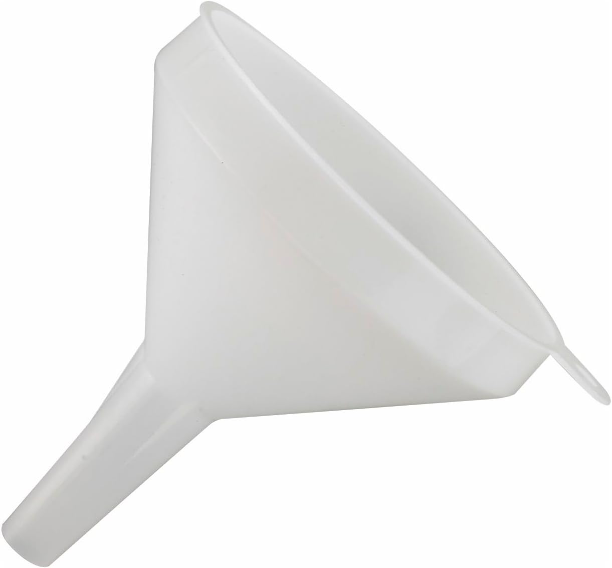 Winco Plastic Funnel, 4 1/4-Inch Diameter, White, Medium
