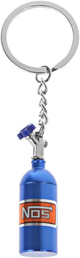 Bottle Key Chain Car Styling,Fashion Metal Key Car Key Chain Holder Keyfob For NOS Turbo Nitrgen Bottle Car Styling