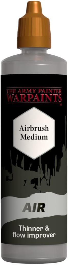 The Army Painter Airbrush Medium, 100ml Dropper Bottle Acrylic Paint Medium, Airbrush Thinner, Flow Improver, for Airbrushing and Painting Wargaming Miniatures, Perfect for Tabletop Boardgames