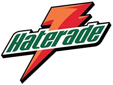 Haterade Sticker Decal Vinyl JDM Haters 5" Bumper Locker Laptop Window - Sticks to Any Surface