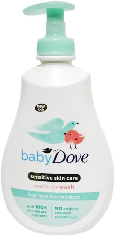 Dove Baby Sensitive Moisture Head to Toe Wash, 400ml