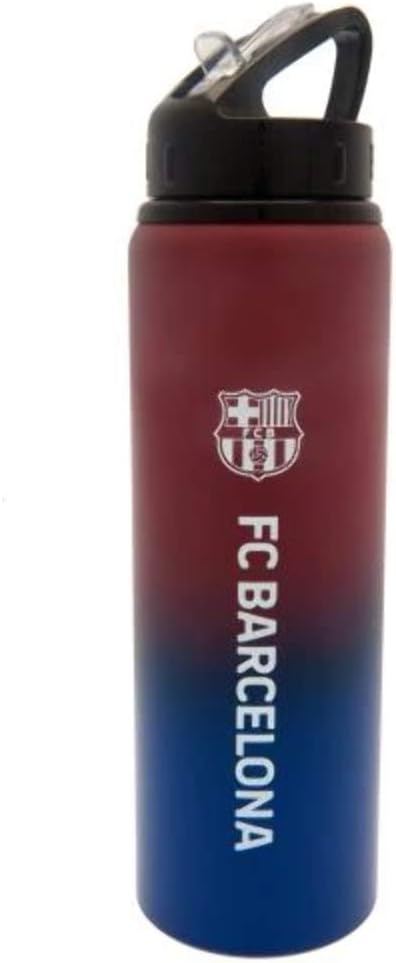 Fc Barcelona Aluminium Sports Water Drinks Bottle Fade Design XL