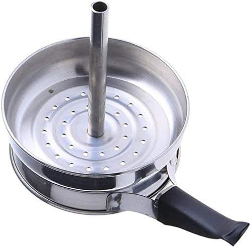 Khalil Mamoon Handle Hookah Bowl Coal Holder Head Pot for Shisha Hookah Shisha Charcoal Heat Management System Water Pipe Tobacco Smoking Narghile