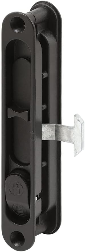 Guardian Sliding Screen Door Latch Black Replacement Latch Kit