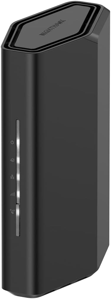 NETGEAR Nighthawk Dual-Band WiFi 7 Router (RS90) – Security Features, BE3600 Wireless Speed (up to 3.6 Gbps) - Covers up to 2,000 sq. ft., 50 Devices – 2.5 Gig Internet Port - Free Expert Help