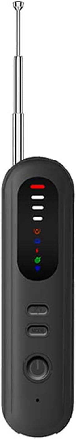 YIZITU AntiSpy Camera Detectors Infrareds Scanners RFs Signals GPSs Trackers Finders 6 Sensitivity Mode AntiEavesdropping Security Device Hiddens Camera Finders With Gpss Detection