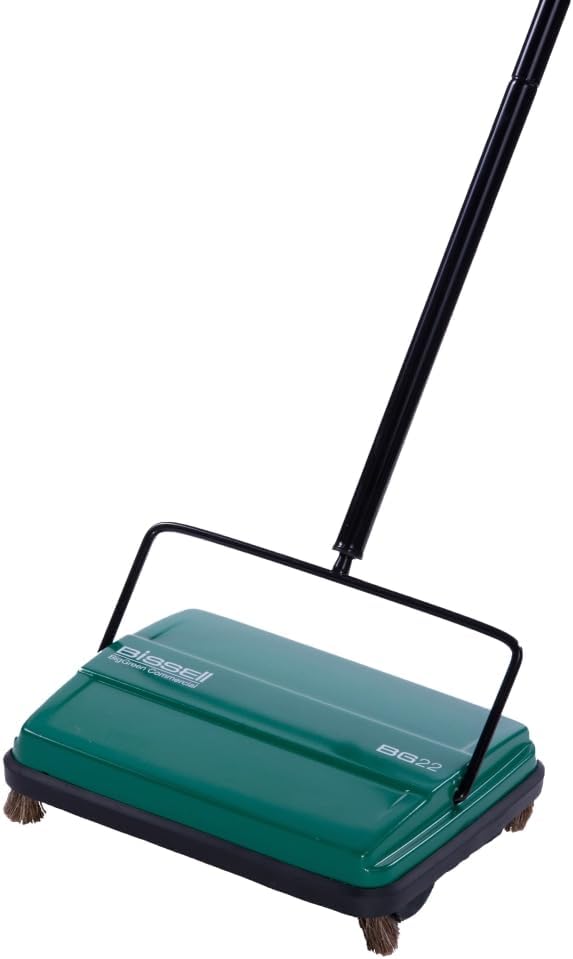 Bissell Commercial BG22 Manual Sweeper, Green