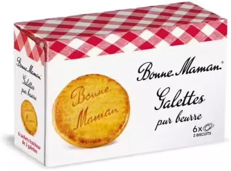 Bonne Maman Galettes au beurre frais, 170g - Pack of 3