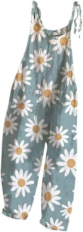 Overall For Women Jumpsuits Baggy ankle length Loose Fit Jumpsuits