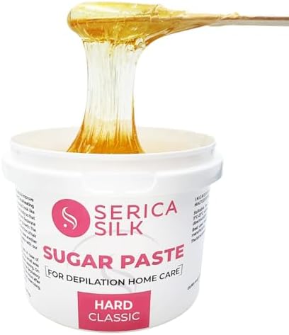 Sugaring Paste Hair Removal Wax Hard – Firm Density: Summer Wax for Brazilian, Bikini, Underarms & Legs | Beginner Friendly for Home & Salon use in Warm Rooms | 17.6 oz / 500g | Vegan, Hypoallergenic