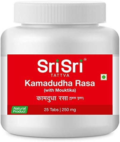 Sri Sri Tattva Kamadudha Rasa 250mg Tablet -25 Tablets