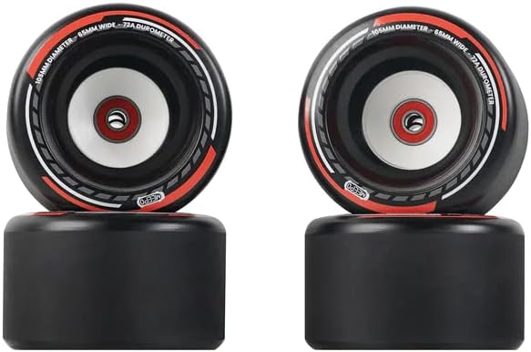 Meepo Cyclone 105S Wheels Set - Next-Level Street Wheels with Enhanced Grip and Unmatched Shock Absorption