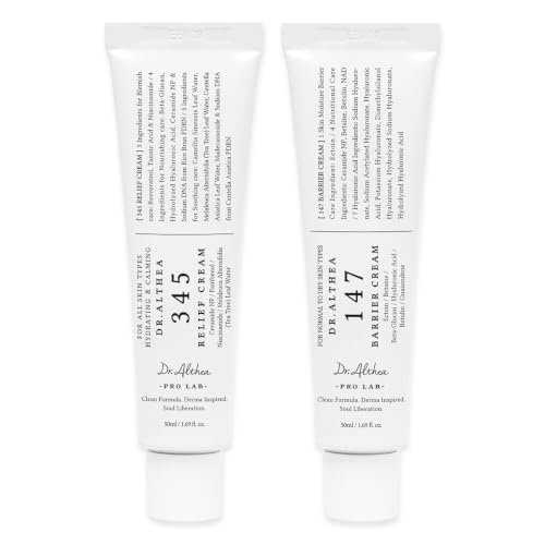 Dr.Althea Dual Cream Set (345 & 147 Cream), Korean Vegan Skin Care Set