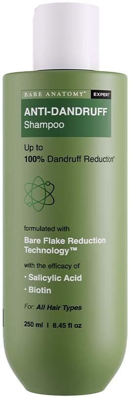 Bare Anatomy Expert Anti-Dandruff Shampoo | Targets Oily Scalp and Sheds Dry Flakes Clears Away Dandruff Flakes Relieves from Excessive Oil | 250 ml