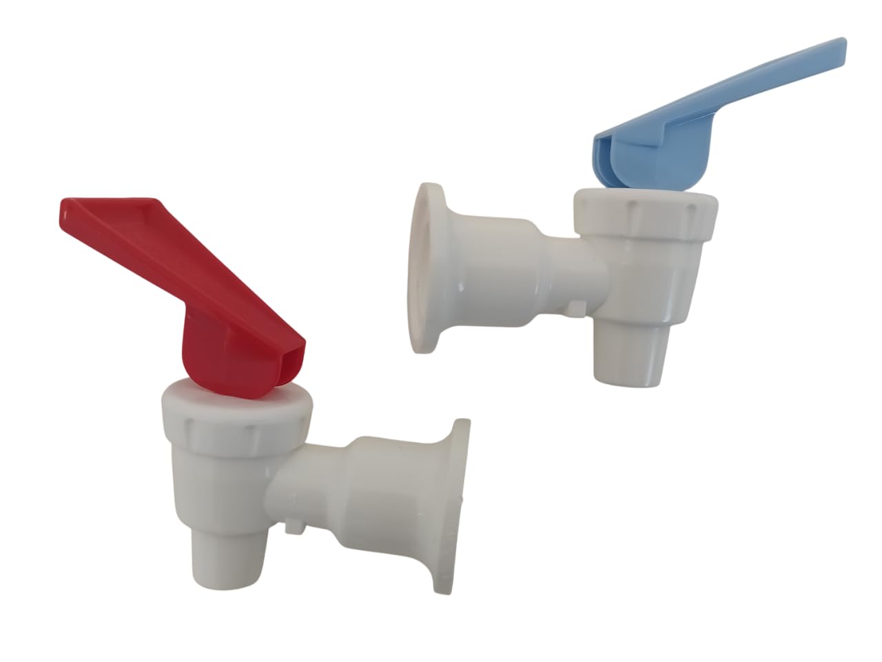 OCS Parts - RB217 Sunbeam Water Cooler Faucet, Tomlinson Blue and Red Handle, Combo Pack (Pack of 2)