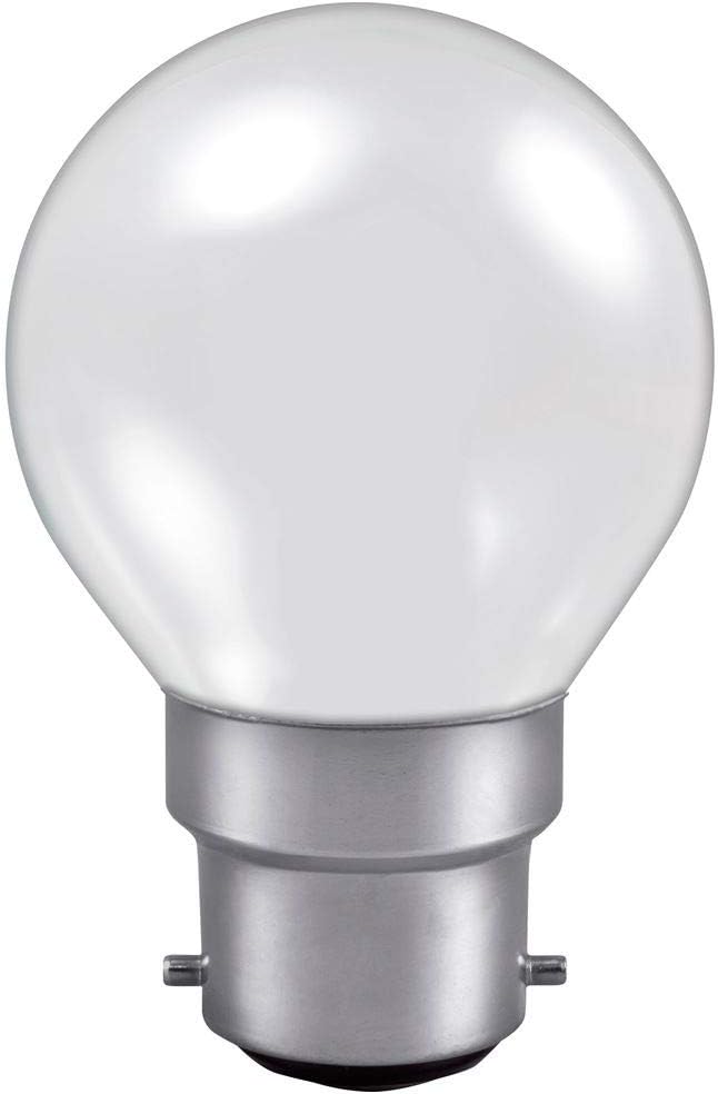 10 X 40 WATT BC (B22) BAYONETTE Cap Pearl Golf Ball Round Lamps Light Bulbs