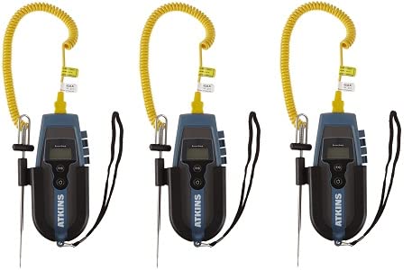 Cooper-Atkins 93230-K Thermocouple Thermometer (Thermocouple K Type Thermometer) - EconoTemp Combo Pack (3)