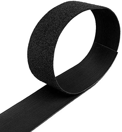 Velcro® Brand Hook and Loop ONE-WRAP® Double Sided Strapping Black 25mm Width - 1M | Multiples Sent as Continuous Length
