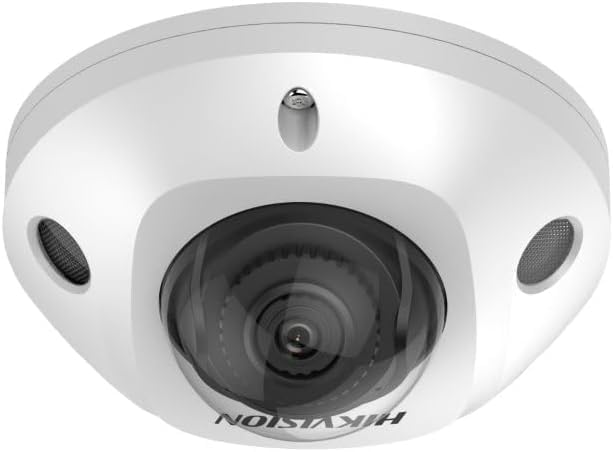 Hikvision IP Dome Camera Compatible DS-2CD2543G2-IS 2.8mm Lens 4MP AcuSense Built-in Mic Fixed Mini Network Camera PoE IR H.265 IP67 Waterproof IK08 Original International Version
