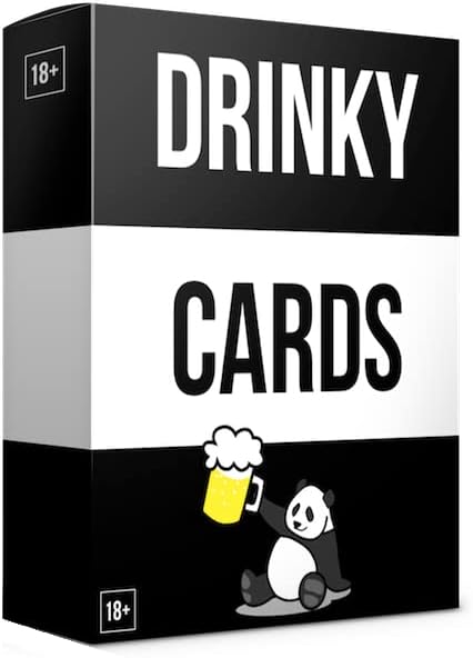 Drinky Cards - Drinking Games For Adults Party | Card Games For Adults | Fun Drinking Card Games | Hen Games & Stag Games | 100 Unique Challenges