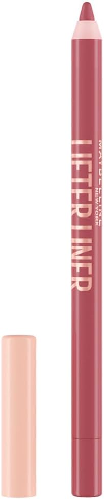 Maybelline New York Lifter Liner Lip Liner, Long-Lasting Creamy Colour, Smooth Application and Comfortable Feel, With Hyaluronic Acid and Jojoba Oil, Available in 10 Shades, Shade: Fine Line