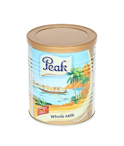 Peak Instant Full-Cream Dry Whole Milk Powder, 400-Grams (Pack of 2) by Peak [Foods]