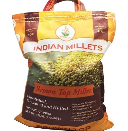Shastha BrownTop Millet (Pack of 1) 10 Lbs (B-P)