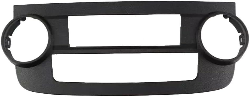 Car Central Control Navigation AC Decorative Panel for Honda For CRV 2007 2012, Direct Replacement (Black MT)