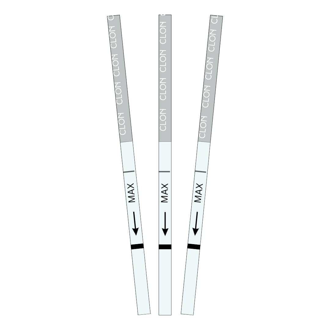 12 Panel Now - CLON Urine Test Strips - Clonazepam One Step, Rapid Detection, Easy to Use Kit, Easy-Read, Fast and Accurate Results Displayed in as Little as 5 Minutes [25 Pack]