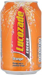 Lucozade 330ml Orange (6 Cans)