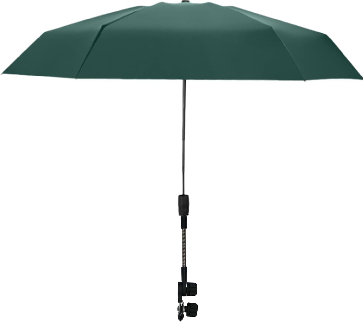 Parasol for Pushchairs - Pram Umbrella, Pram Umbrella, 360° Adjustable Sun Protection for Clip-on Prams, Sun Protection Umbrella for Prams, Clip-on Pram Umbrella